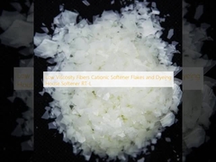 Low Viscosity Fibers Cationic Softener Flakes and Dyeing House Softener RT-L