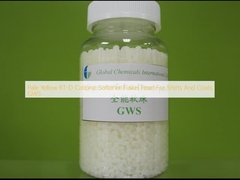 Pale Yellow RT-D Cationic Softener Flakes Pearl For Shirts And Coats GWS