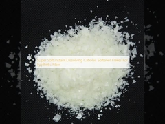 Super Soft Instant Dissolving Cationic Softener Flakes For Synthetic Fiber