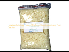 Hot Water Soluble All - powerful Softener Flakes Low Yellowing / Low Foaming