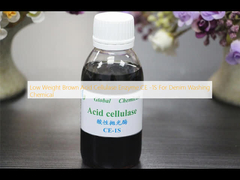 Low Weight Brown Acid Cellulase Enzyme CE -1S For Denim Washing Chemical