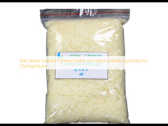 Pale Yellow General Softener Flakes Hot Water Soluble Especially For Dyeing House