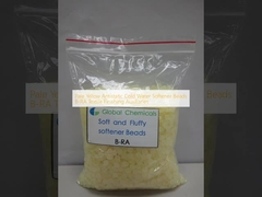 Pale Yellow Antistatic Cold Water Softener Beads B-RA Textile Finishing Auxiliaries