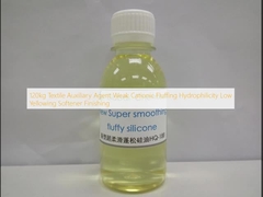 120kg Textile Auxiliary Agent Weak Cationic Fluffing Hydrophilicity Low Yellowing Softener Finishing