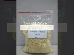 General Cold Water Soluble Softener Pale Yellow Beads B-CS For Washing Plants