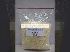 Pale Yellow Dyeing House Softener Cationic Softener Flakes RT-X Hot Water Soluble