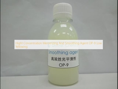 Hight Concentration Mercerizing And Smoothing Agent OP-9 Low Yellowing