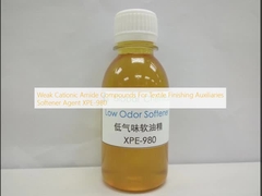 Weak Cationic Amide Compounds For Textile Finishing Auxiliaries Softener Agent XPE-980