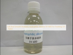 Soft And Smooth Nonionic Hydrophilic Silicone SV-600 For Finishing T/C , Nylon