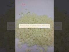 Textile Finishing Auxiliaries Softener Beads AEEA Free Salt And Alkali Resistance