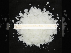 High Performance Anionic Softener Flakes For Cotton / Linen and Fabrics