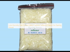 Low Viscosity Pale Yellow Flakes Cationic Softener Flakes For  Dyeing House