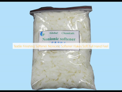 Textile Finishing Softener Nonionic Softener Flakes Soft Full Hand Feel