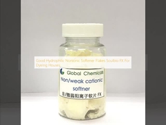 Good Hydrophilic Nonionic Softener Flakes Soulbio FX For Dyeing Houses