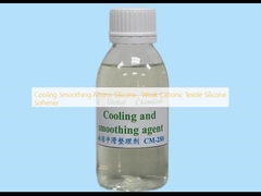 Cooling Smoothing Amino Silicone , Weak Cationic Textile Silicone Softener