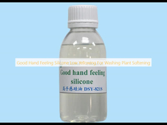 Good Hand Feeling Silicone Low Yellowing For Washing Plant Softening