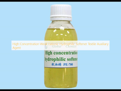 High Concentration Weak cationic Hydrophilic Softener Textile Auxiliary Agent