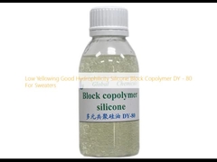 Low Yellowing Good Hydrophilicity Silicone Block Copolymer DY - 80 For Sweaters