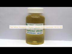 Pale Yellow Transparent Organic Silicone Block Copolymer Oil QS-318