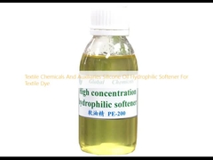 Textile Chemicals And Auxiliaries Silicone Oil Hydrophilic Softener For Textile Dye