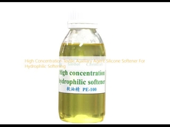 High Concentration Textile Auxiliary Agent Silicone Softener For Hydrophilic Softening