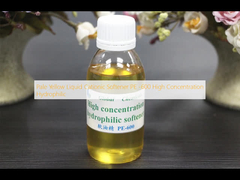 Pale Yellow Liquid Cationic Softener PE -600 High Concentration Hydrophilic