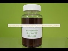 High Efficiency Bio-polishing Enzyme , Acid Cellulase Textile Enzymes