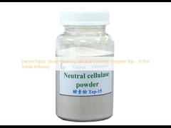 Denim Fabric Stone Washing Neutral Cellulase Enzyme Tep - 15 For Textile Industry