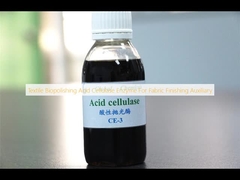 Textile Biopolishing Acid Cellulase Enzyme For Fabric Finishing Auxiliary