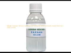Weak Cationic Amino Silicone Oil Softener With Smooth Hand Feel SO - 2100 Series