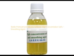 Textile Pretreatment Silicone Softener High Concentration Soft / Smoothing Agent
