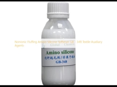 Nonionic Fluffing Amino Silicone Softener GB - 348 Textile Auxiliary Agents