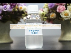Modified Polysiloxane Weak Cationic Amino Silicone Oil Chemical Softener SO -2100