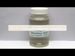Pale Yellow Transparent Amino Silicone CM-288 Weak Cationic Cooling / Smoothing Agent