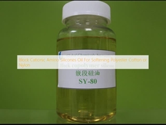 Block Cationic Amino Silicones Oil For Softening Polyester Cotton or Nylon