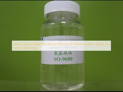 Weak Cationic Modified Amino Silicone Oil Textile Auxiliary Agent For Fabrics Softening