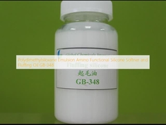 Polydimethylsiloxane Emulsion Amino Functional Silicone Softner and Fluffing Oil GB-348