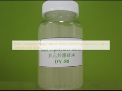 Block Copolymer Weak Cationic Amino Functional Silicone For Yam / Sweaters and Socks