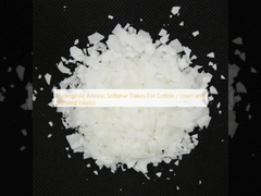 Hydrophilic Anionic Softener Flakes For Cotton / Linen and Blended Fabrics