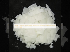 Weak Cationic Hydrophilic Nonionic Softener Flakes Wax FM / FTT / FAR
