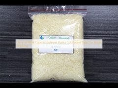 General Weak Cationic Softener Flakes Cold Water Type For Textile Finishing