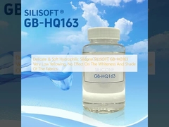Delicate & Soft Hydrophilic Silicone SILISOFT GB-HQ163 Very Low Yellowing, No Effect On The Whiteness And Shade Of The Fabrics
