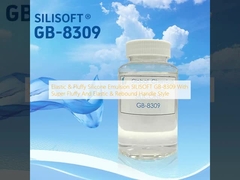 Elastic & Fluffy Silicone Emulsion SILISOFT GB-8309 With Super Fluffy And Elastic & Rebound Handle Style