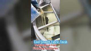 Silicone Softener for Cool Smooth Fabrics