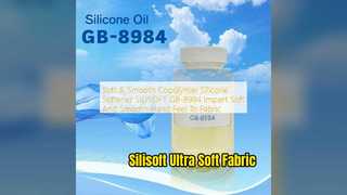 Silisoft GB8984 Soft Smooth Fabric Silicone Softener